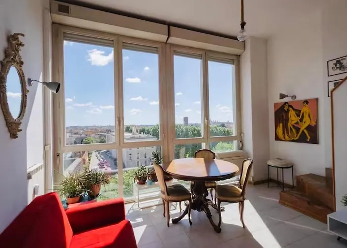 Panoramic Loft Near Colosseum And Termini Station - Parking Included * רומא